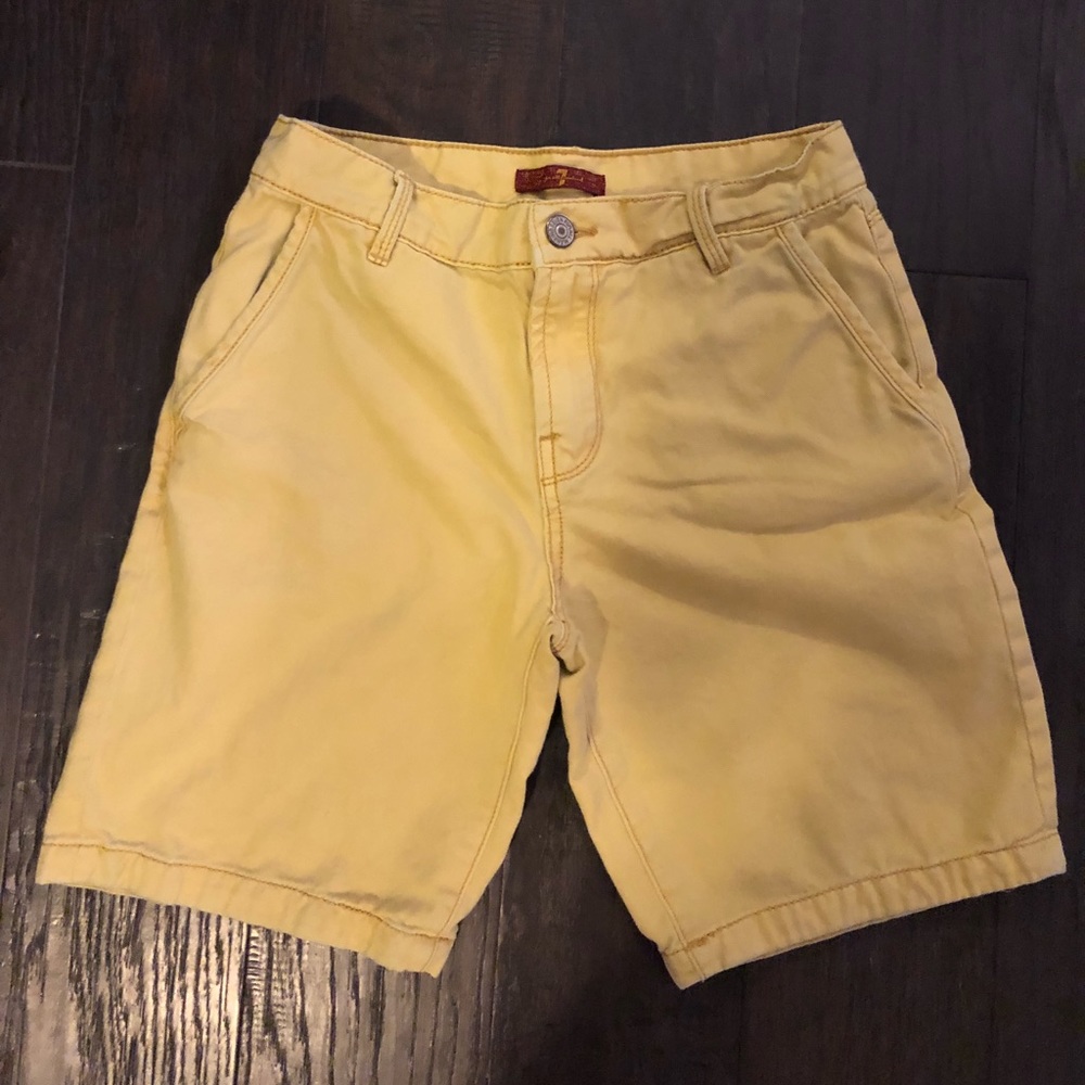 Yellow cargos for boys